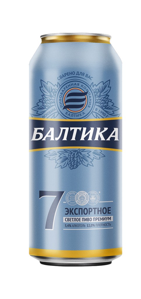 Балтика 7 банка 0,45 л