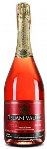 Вино игристое Teliani Valley розовое полусухое 0,75 л (Грузия)