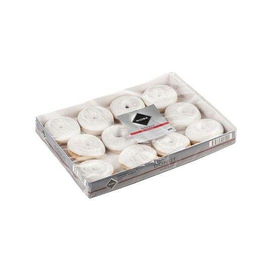 52Г*12ШТ ПОНЧИК С БЕЛ ГЛАЗУРЬ