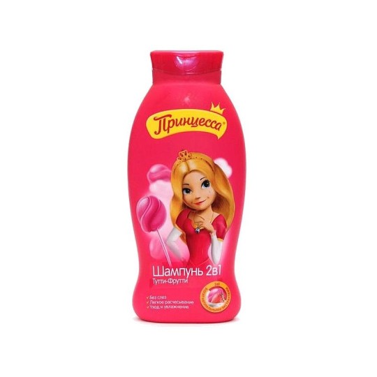 Шампунь детский Принцесса 2-в-1 тутти фрутти 400 мл