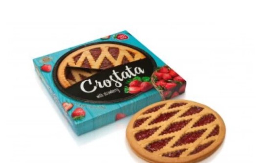  Пирог "CROSTATA" клубника 370гр