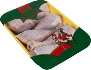 Голень куриная с кожей на подложке Куриное Царство замороженная