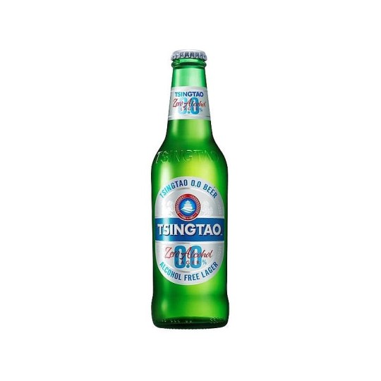 Пиво бутылочное безалкогольное  0,33 л Tsingtao 