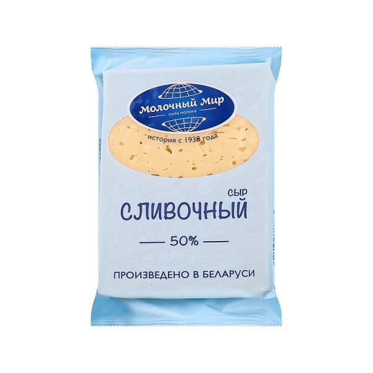 200Г СЫР МОЛОЧ МИР СЛИВОЧ 50%