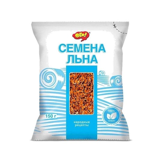 Семена льна Ого пищевые 150 г