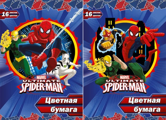  Бумага цветная двусторонняя ТМ ARTspace