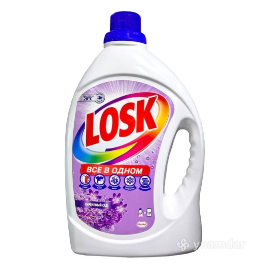 ГЕЛЬ ДЛЯ СТИРКИ LOSK СИРЕНЕВЫЙ САД 2.145Л