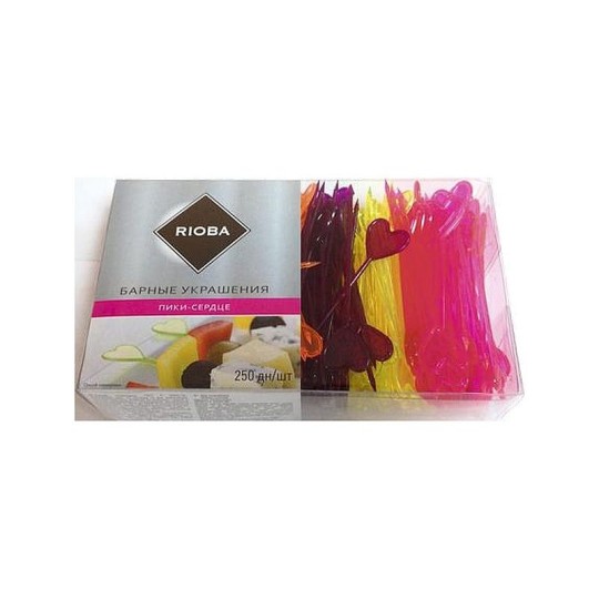 Пики-сердце RIOBA