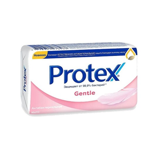 Protex Gentle антибактериальное туалетное мыло, 90 г