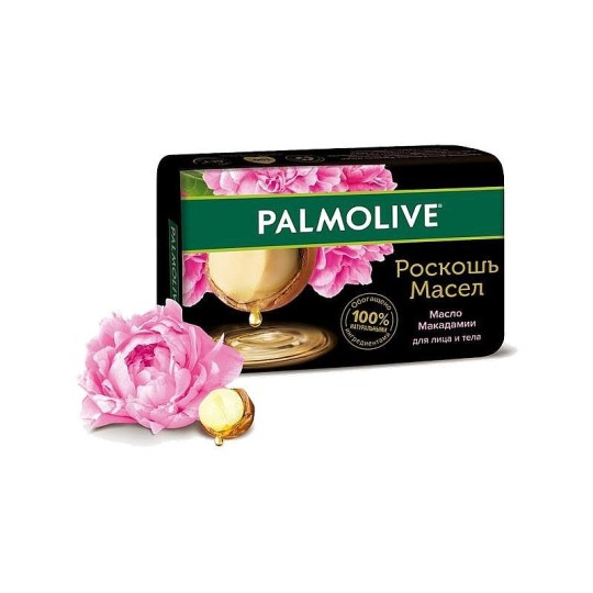 Palmolive Роскошь Масел туалетное мыло с маслом макадамии, 90 г
