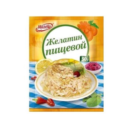 Желатин Магета Пищевой 50гр.