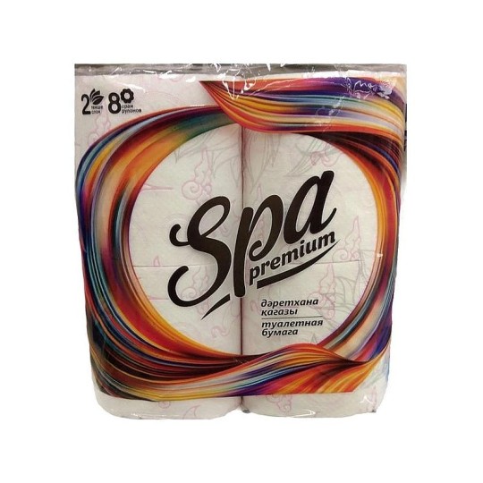SPA PREMIUM ТУАЛЕТНАЯ БУМАГА 8ШТ
