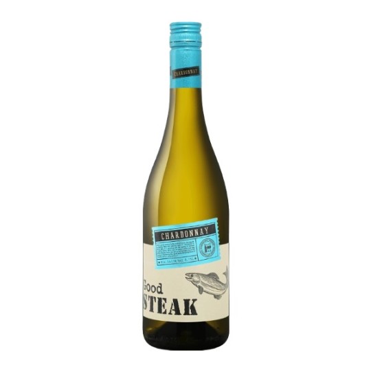 Вино белое Good Steak Chardonnay сухое 10% 0,75 л