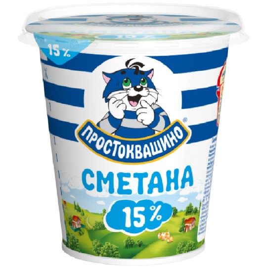 ПРОСТОКВАШИНО| Сметана  15% 315г