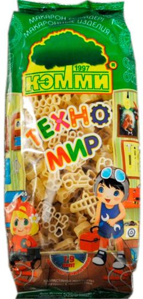 Изделия макаронные детские Кэмми техно мир 250 г