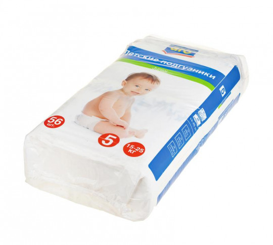 Подгузники ARO junior 5 (15-25кг), 56шт