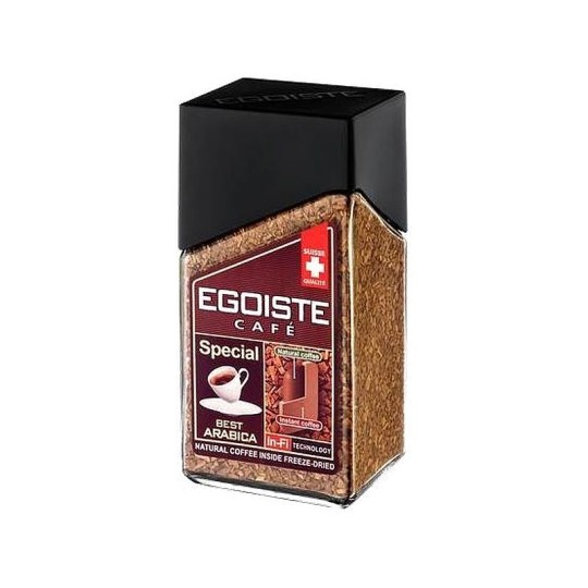 Кофе растворимый Egoist special арабика 100 г