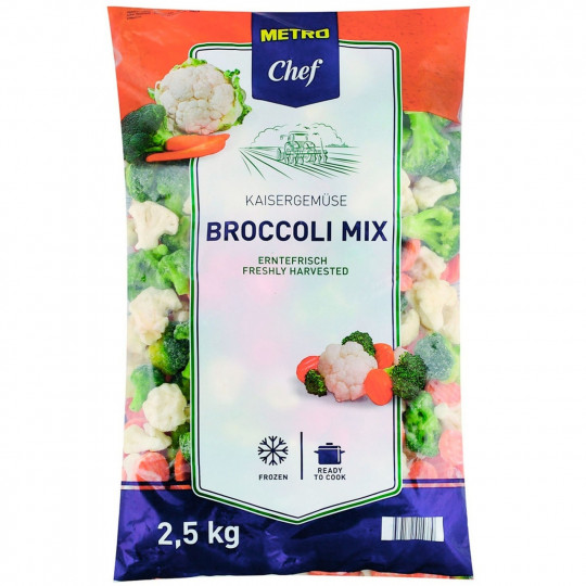 Брокколи Микс Metro Chef 2,5кг 