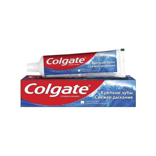 Colgate Крепкие Зубы Свежее Дыхание освежающая зубная паста, 100 мл