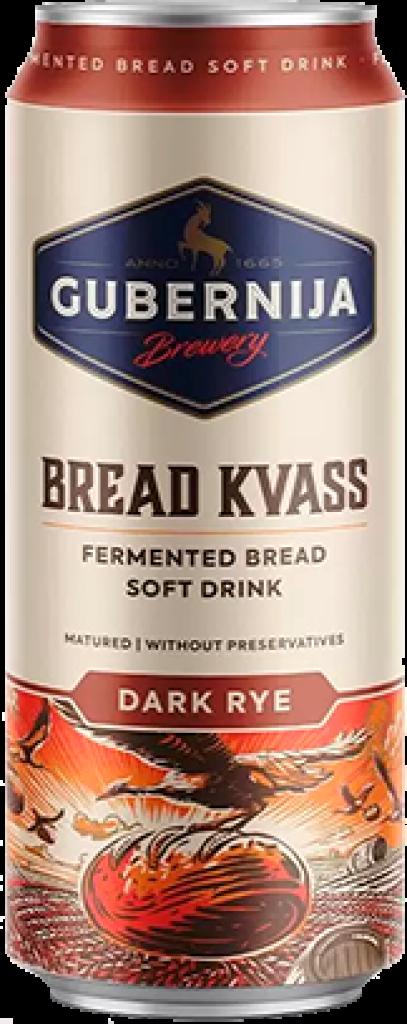КВАС GUBERNIJA BRAWN ALE 0% 0,56Л Ж/Б