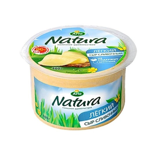 ARLA NATURA| Сыр «Сливочный легкий»  400 Г