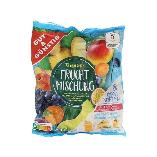 GG ФРУКТЫ ТРОПИЧ. АССОРТИ 750ГР