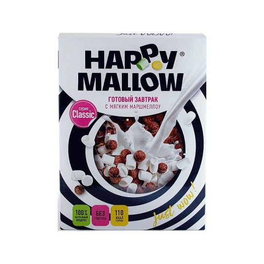 ЗАВТРАК ГОТ HAPPY MALLOW С МЯГК МАРШМЭЛЛОУ 240Г КАРТ/КОР
