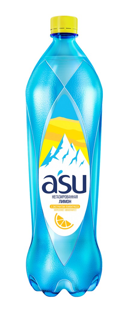  A’SU |Негазированный напиток со вкусом лимона   1,5л