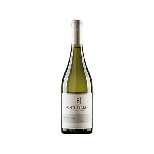 Вино белое Punti Ferrer Chardonnay сухое 0,75 л (Чили)