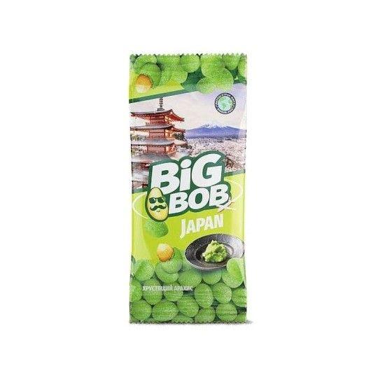 Арахис  Big Bob хрустящий со вкусом васаби вкус Японии 50 г