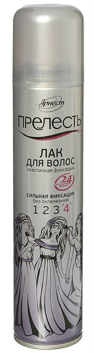 Лак для волос Прелесть Сильная фиксация, 200 мл