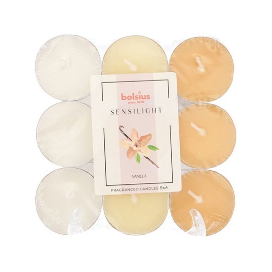  СВЕЧИ ЧАЙНЫЕ Bolsius  3,5ЧАСА 9 шт