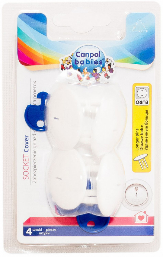 Заглушки Canpol Babies для розетки 4 шт