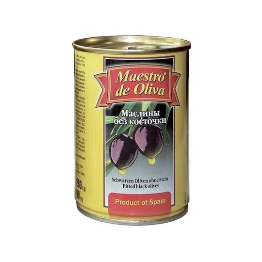 Маслины MAESTRO DE OLIVA без косточек, 280г