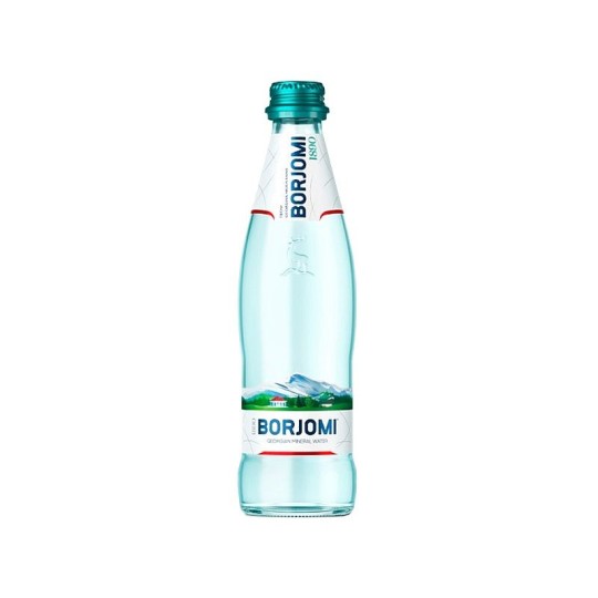 Borjomi минеральная вода 0,33 л. стекло