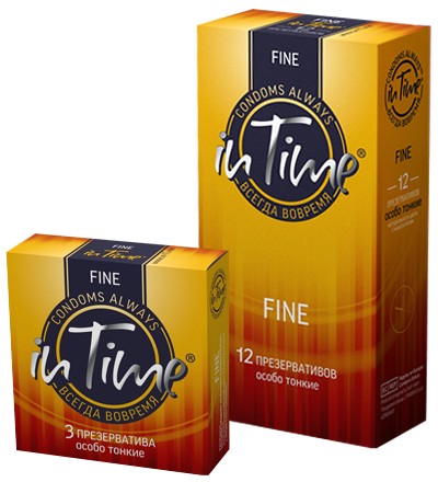 12ШТ Презервативы IN TIME FINE особо тонкие