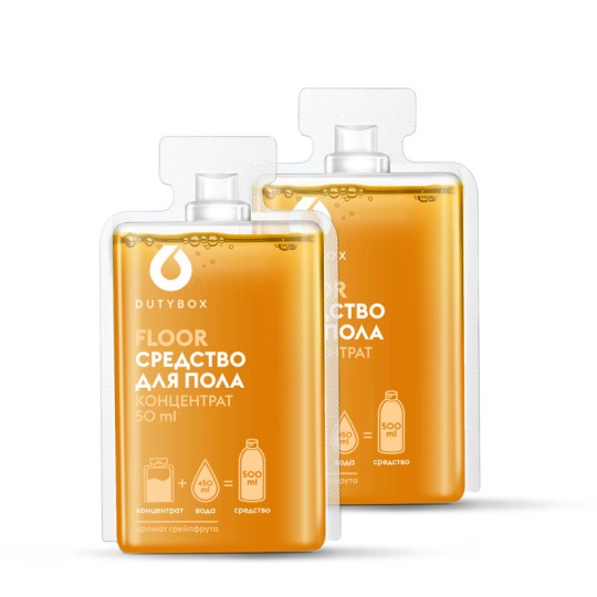  Dutybox Концентарт антибактериальное средство для мытья пола 50 мл