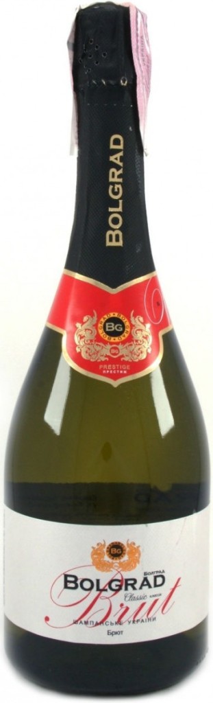 Вино игристое Bolgrad Classic белое брют 0,75 л. (Украина)