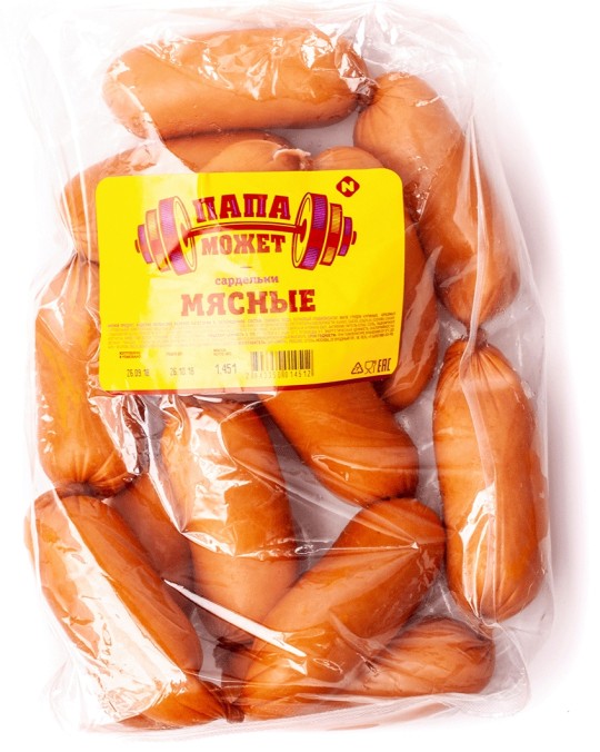 Сардельки мясные "Папа может" Останкино, весовые  