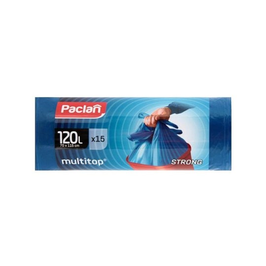 Мешки для мусора Paclan Multitop strong 120 л 15 шт