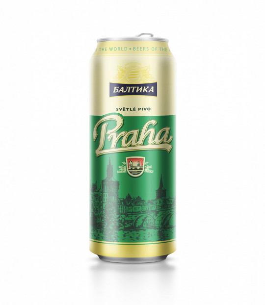 Пиво светлое Балтика «Praha 4.6% 450 мл.