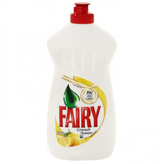 Fairy Сочный Лимон. Средства для мытья посуды 500мл.