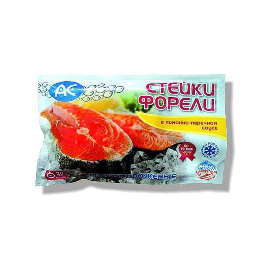 Стейки Форели Лимонно-Перечном Соусе 350 Г