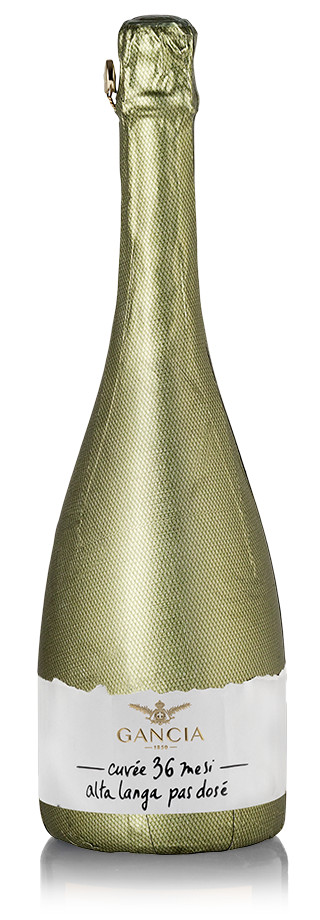 Вино Gancia Cuvee 36 mesi alta langa pas dose игристое сухое белое 0,75 л. 