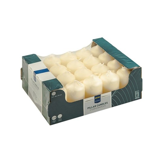 Набор свечей METRO PROFESSIONAL  столбик 20шт   38*70мм