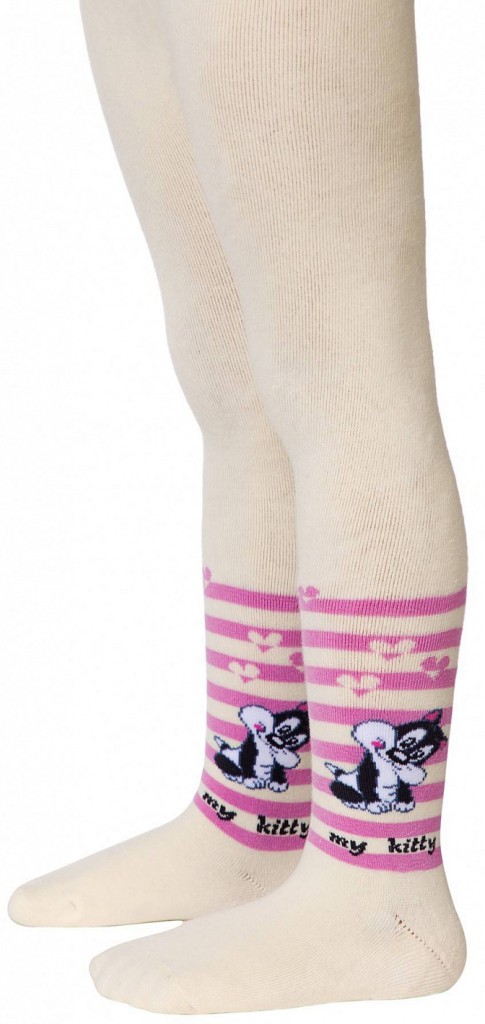 Колготки детские CONTE SOF-TIKI кремовый размер 62-74