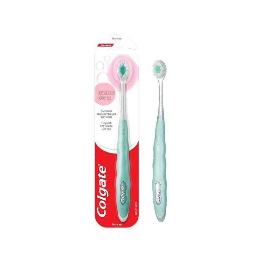Colgate Cushion Clean зубная щетка, мягкая