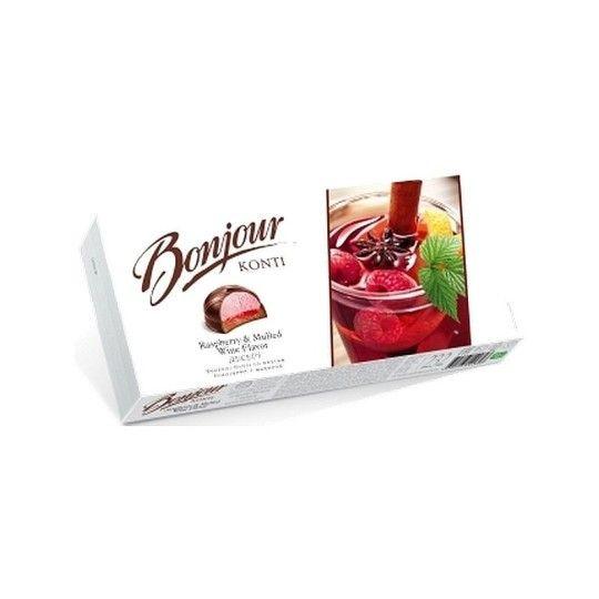 Десерт Konti Bonjour глинтвейн с малиной 232 г