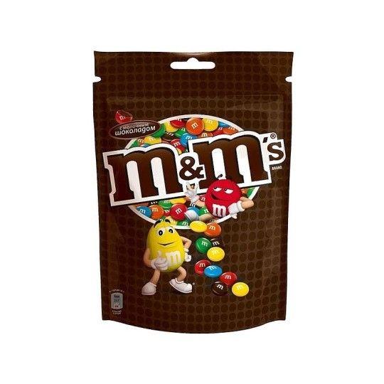 Драже M&M's с молочным шоколадом 360гр
