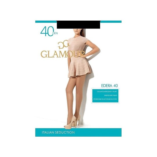 Колготки GLAMOUR EDERA 40 DAINO (бледно-коричневый) 4-L